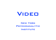 Video

New York Psychoanalytic Institute